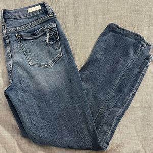 Buckle black jeans